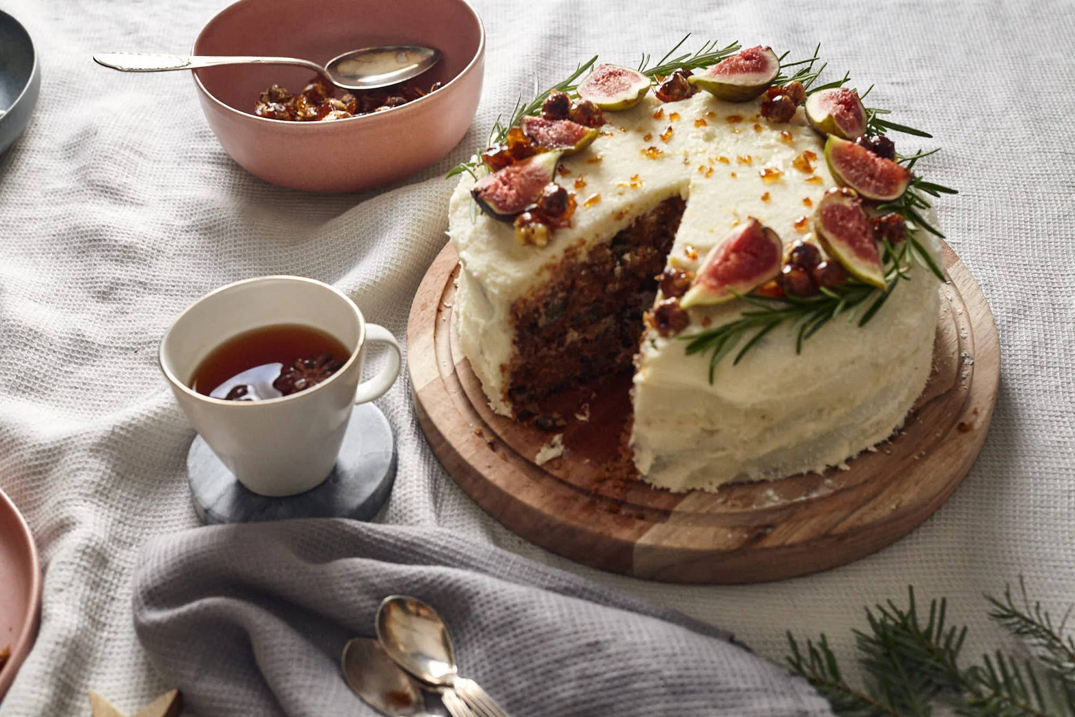 Weihnachtlicher Karottenkuchen