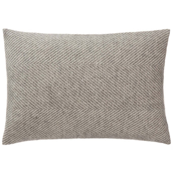 Kissenhülle Gotland Grau/Creme - 40 x 60 cm | URBANARA