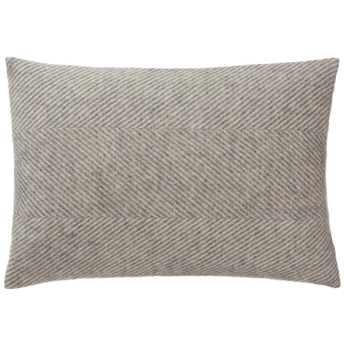 Kissenhülle Gotland Grau/Creme - 40 x 60 cm | URBANARA