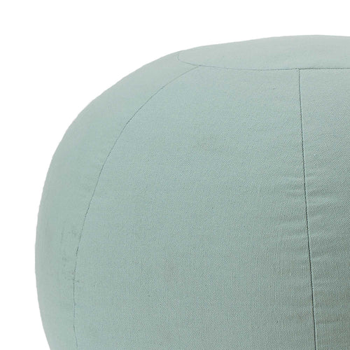 Canvas-Pouf Thalay Helles Graugrün 50 x 35 cm | URBANARA